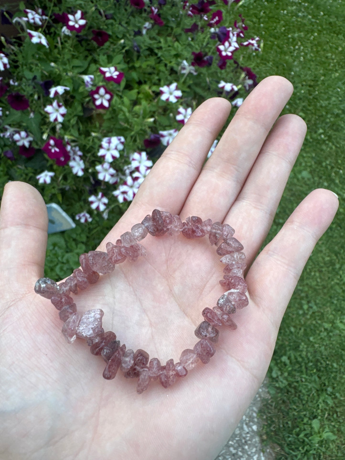 Strawberry Quartz Bracelet