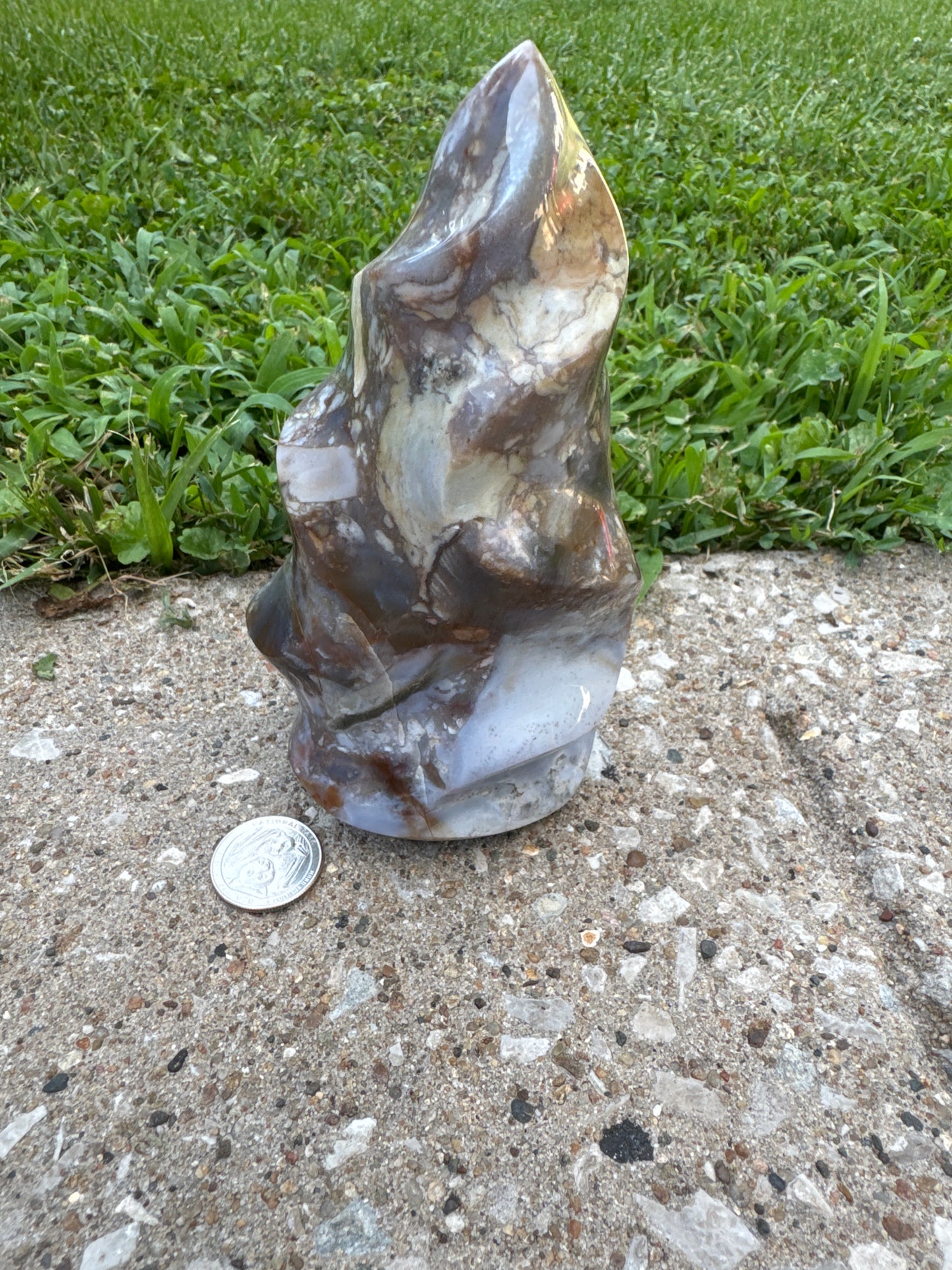 Madagascar Sea Jasper Flame