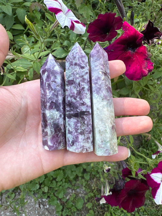 Lepidolite Tower