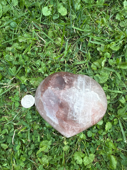 Fire Quartz Heart