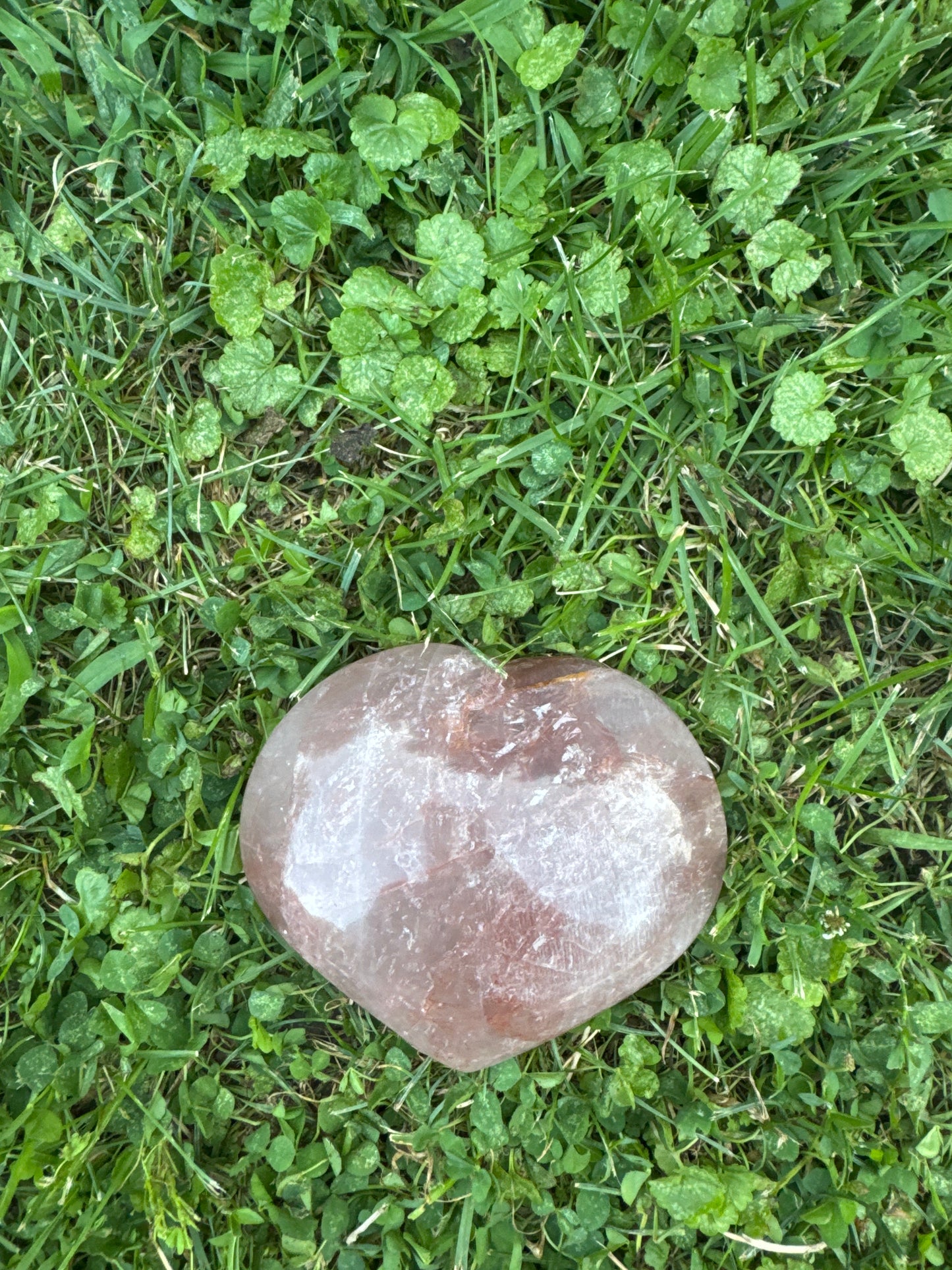 Fire Quartz Heart