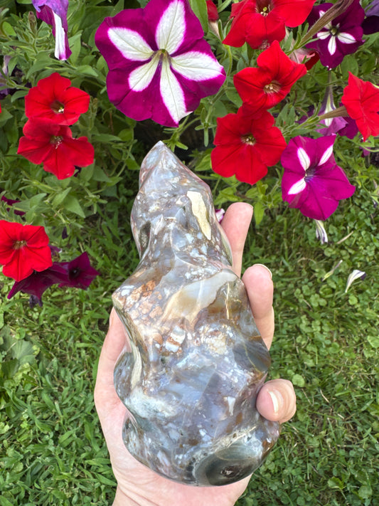 Madagascar Sea Jasper Flame