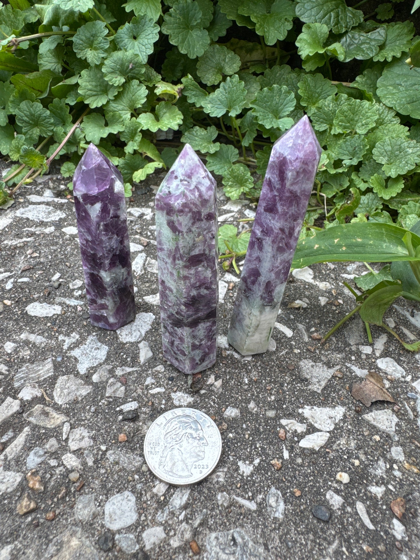 Lepidolite Tower