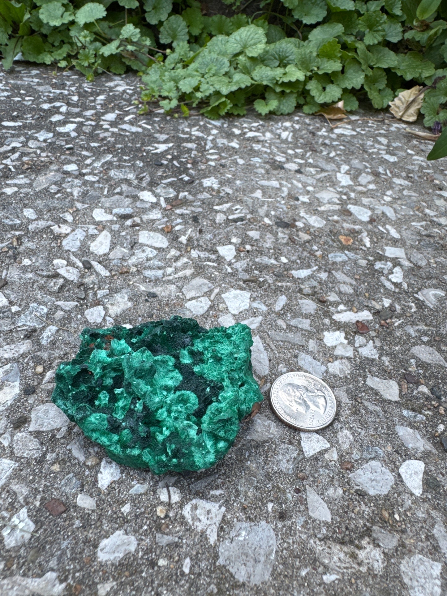 Raw Silky Malachite