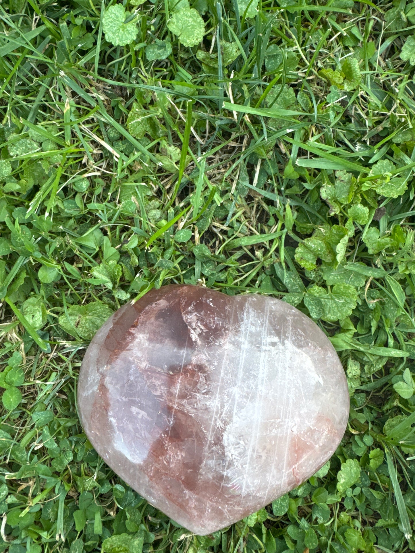 Fire Quartz Heart